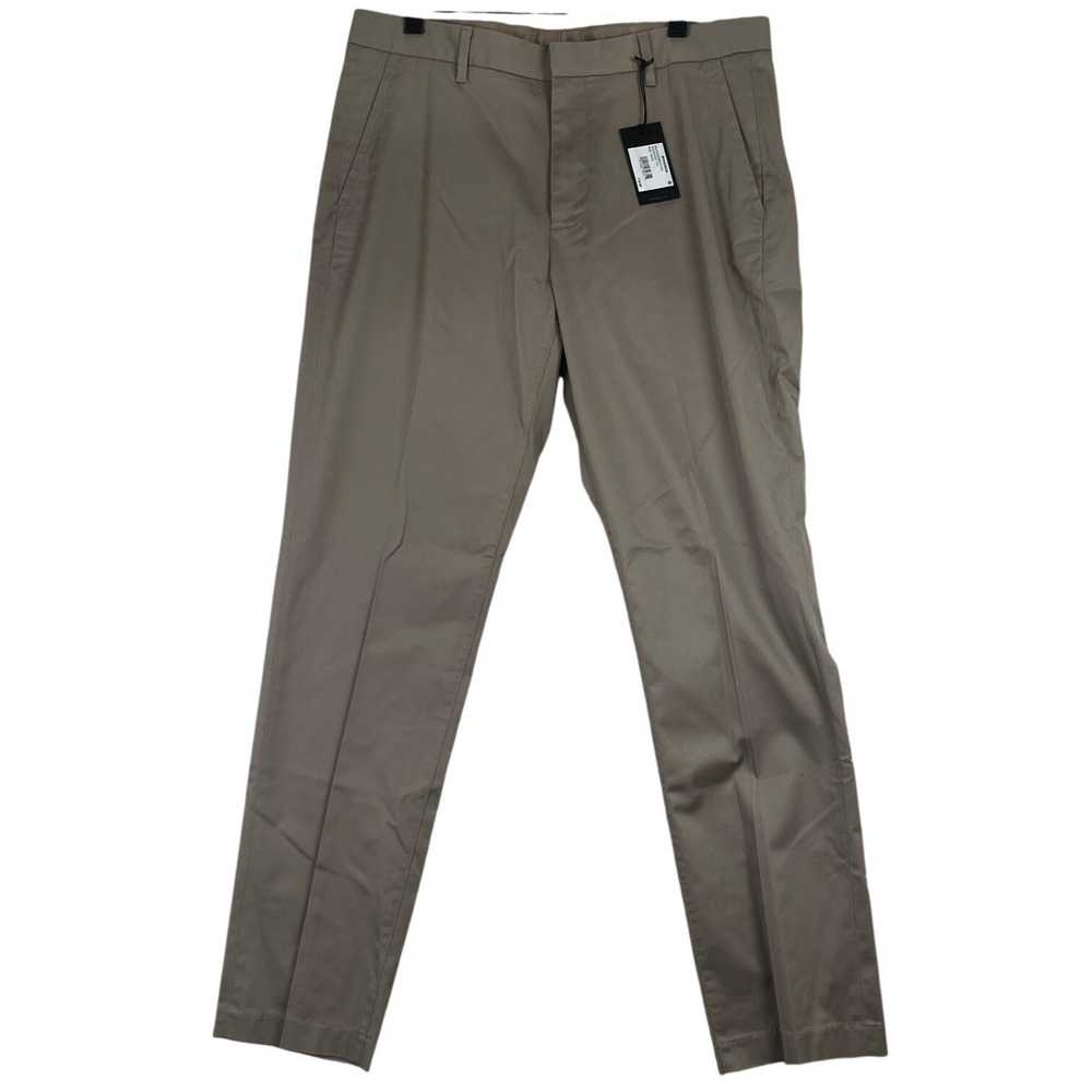 Bonobos Stretch Weekday Warriors Wednesday Pants Mens 34 X 32 Tan Slim Chinos